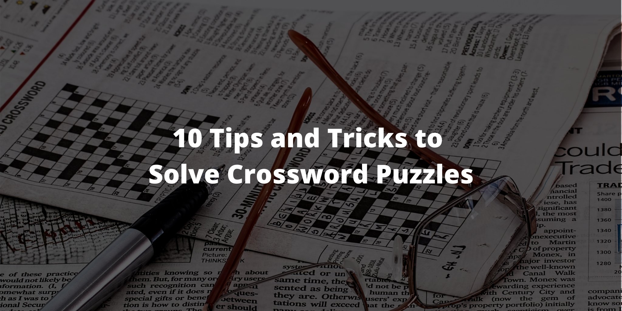 Tips for Solving Crossword Puzzles - dummies